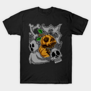 pumpkin on halloween T-Shirt